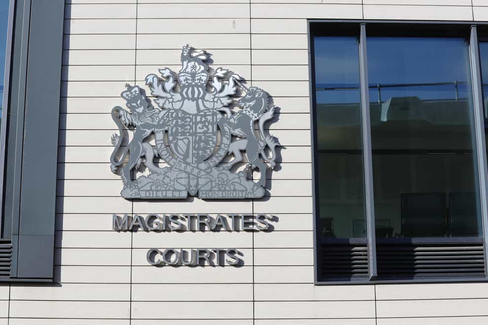 Chelmsford Magistrates’ Court (Gareth Fuller/PA)