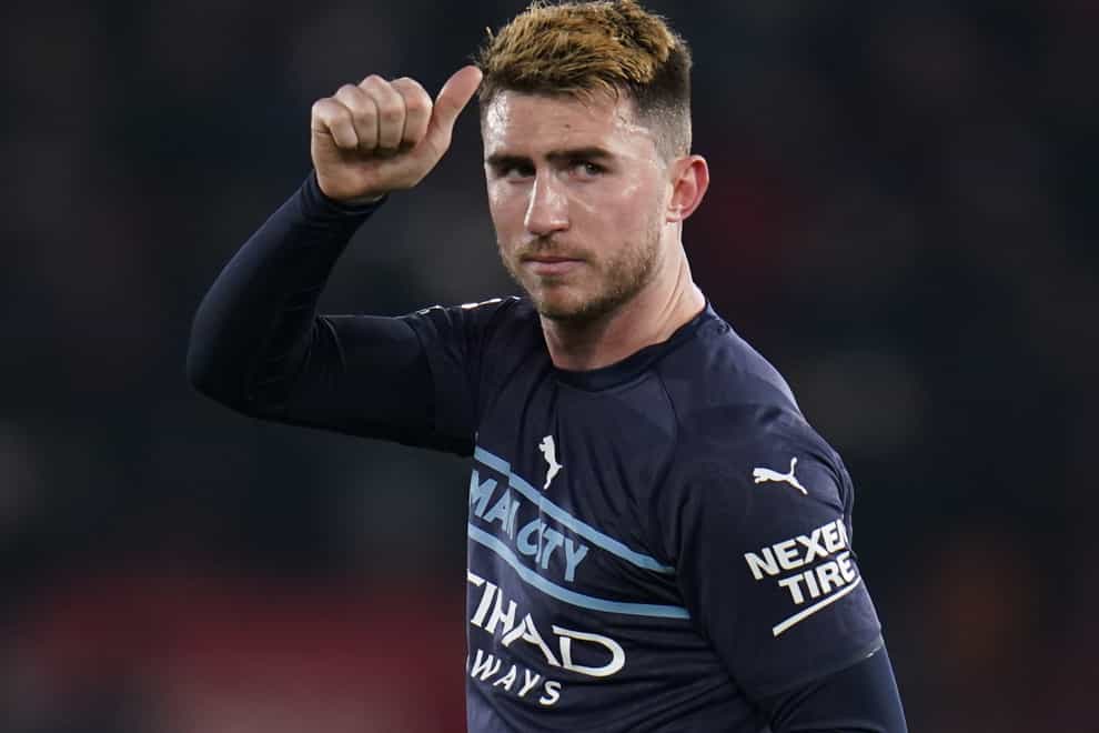 Aymeric Laporte has revealed he played with an injury to help Manchester City seal the Premier League title (Andrew Matthews/PA)