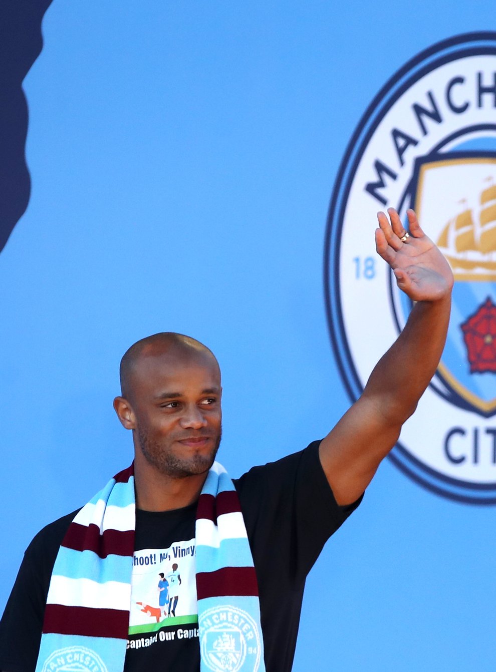 Former Manchester City skipper Vincent Kompany could be returning to the north west as Burnley boss (Nick Potts/PA)