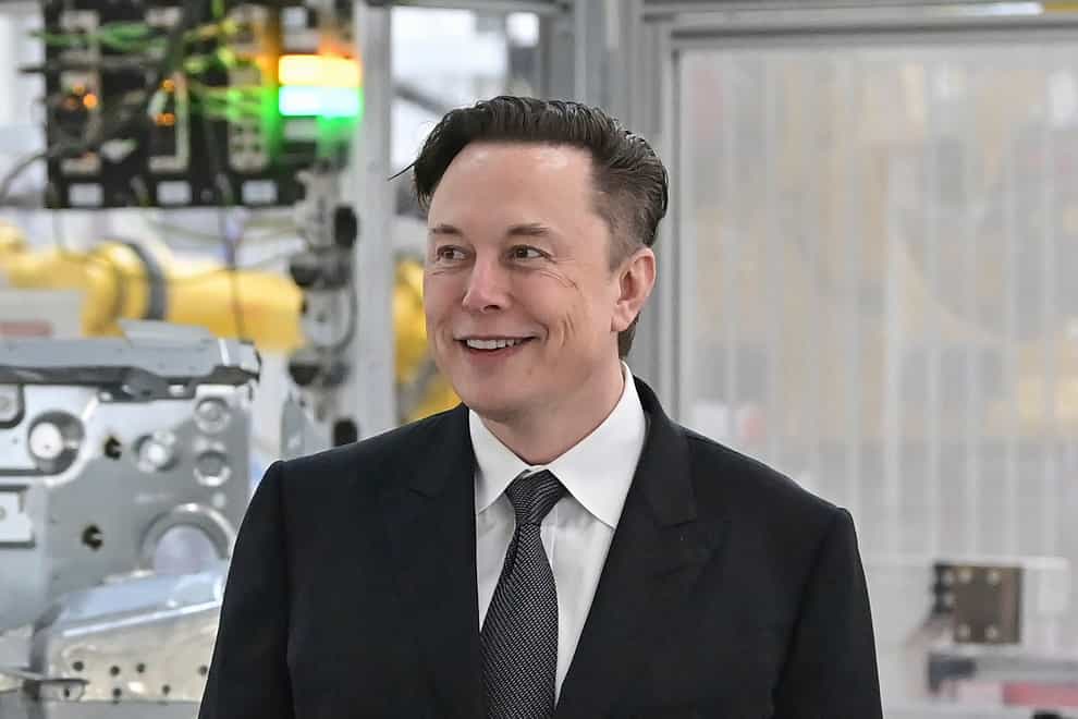 Tesla CEO Elon Musk has been accused of unlawful conduct (Patrick Pleul/Pool Photo via AP, File)
