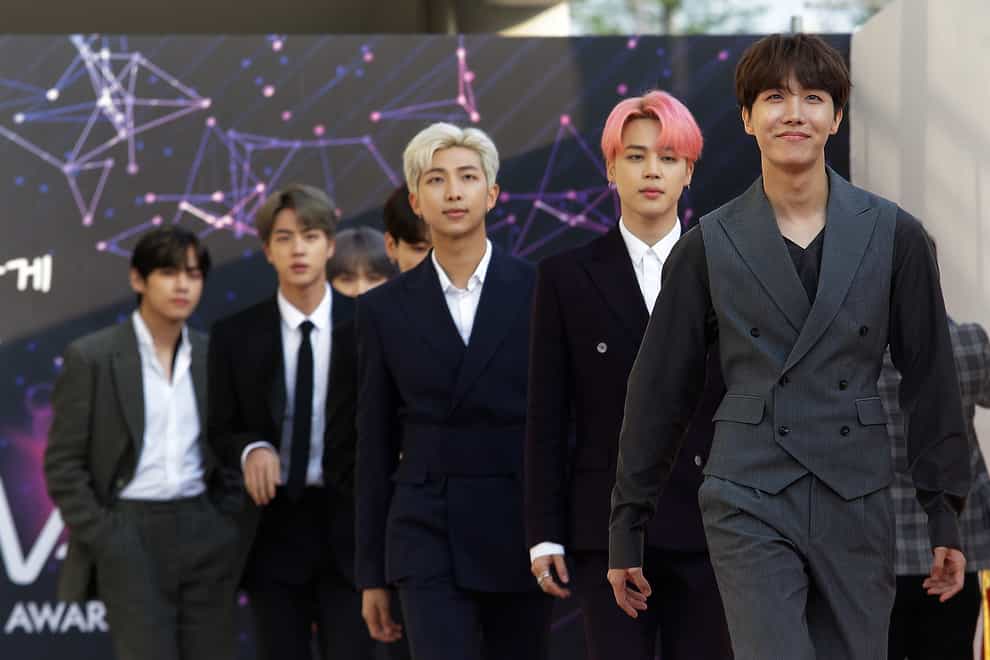 BTS will reveal their gradual journey to becoming K-pop superstars through a new Apple Music weekly limited series (Ahn Young-joon/AP, File)
