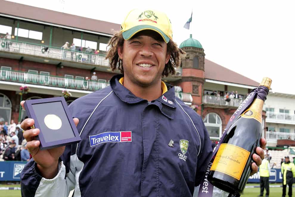 Andrew Symonds died earlier this month (PA)