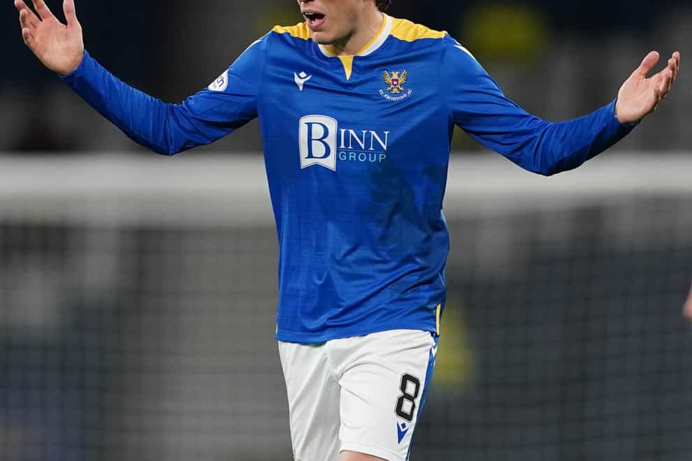 Murray Davidson has signed a new deal at St Johnstone (Andrew Milligan/PA)