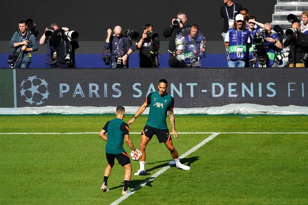 Jurgen Klopp has questioned the quality of the Stade de France pitch ahead of the Champions League final (Adam Davy/PA)