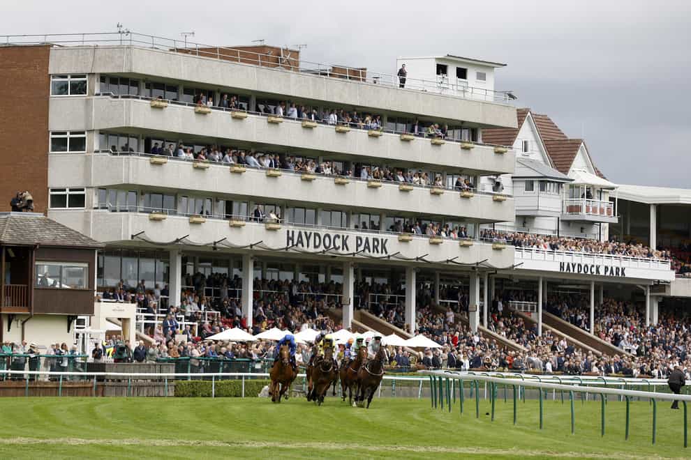 Haydock officials confident Saturday’s seven-race card will go ahead (Richard Sellers/PA)