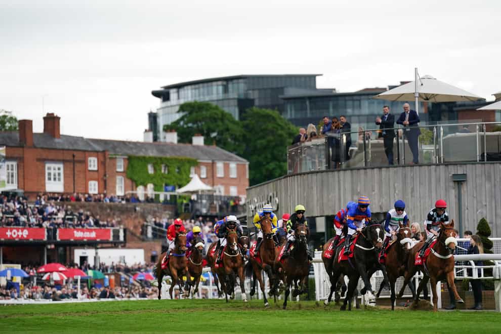 Racing was abandoned after four races at Chester on Saturday (Tim Goode/PA)