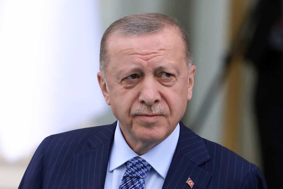 Turkish President Recep Tayyip Erdogan (Burhan Ozbilici/AP)