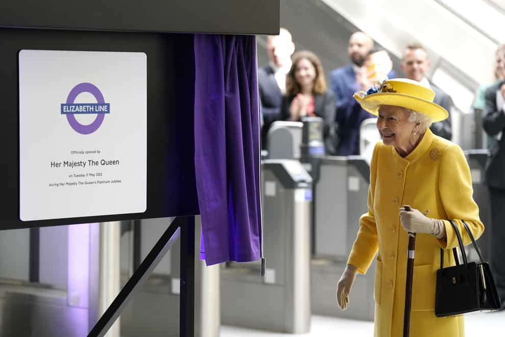Final chapter of Elizabeth line documentary to air next month on BBC Two (Andrew Matthews/PA)