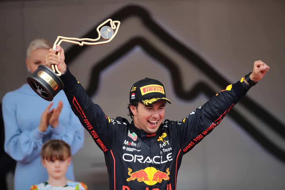 Sergio Perez has signed a new contract with Red Bull (Daniel Cole/AP)