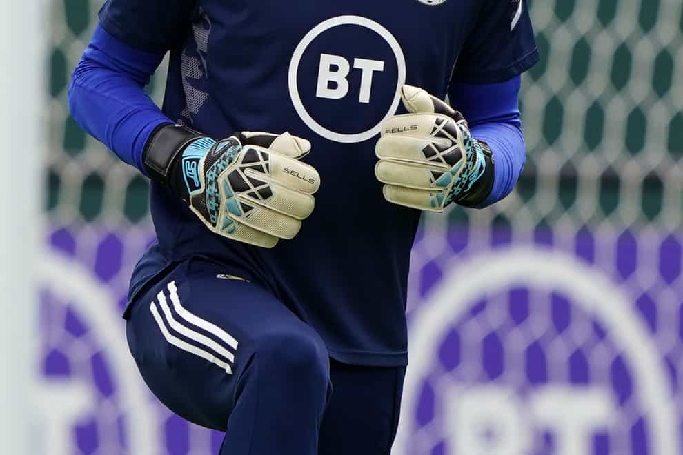 Scotland is focused only on the football says Craig Gordon ahead of Ukraine game (Andrew Milligan/PA)