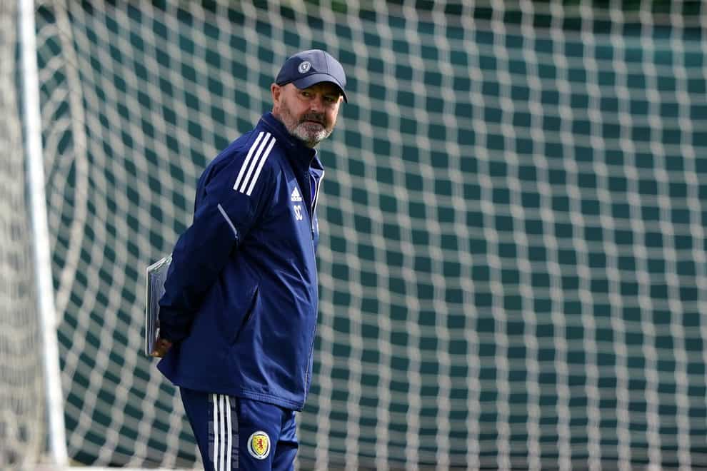 Scotland manager Steve Clarke is desperate for World Cup qualification (Andrew Milligan/PA)