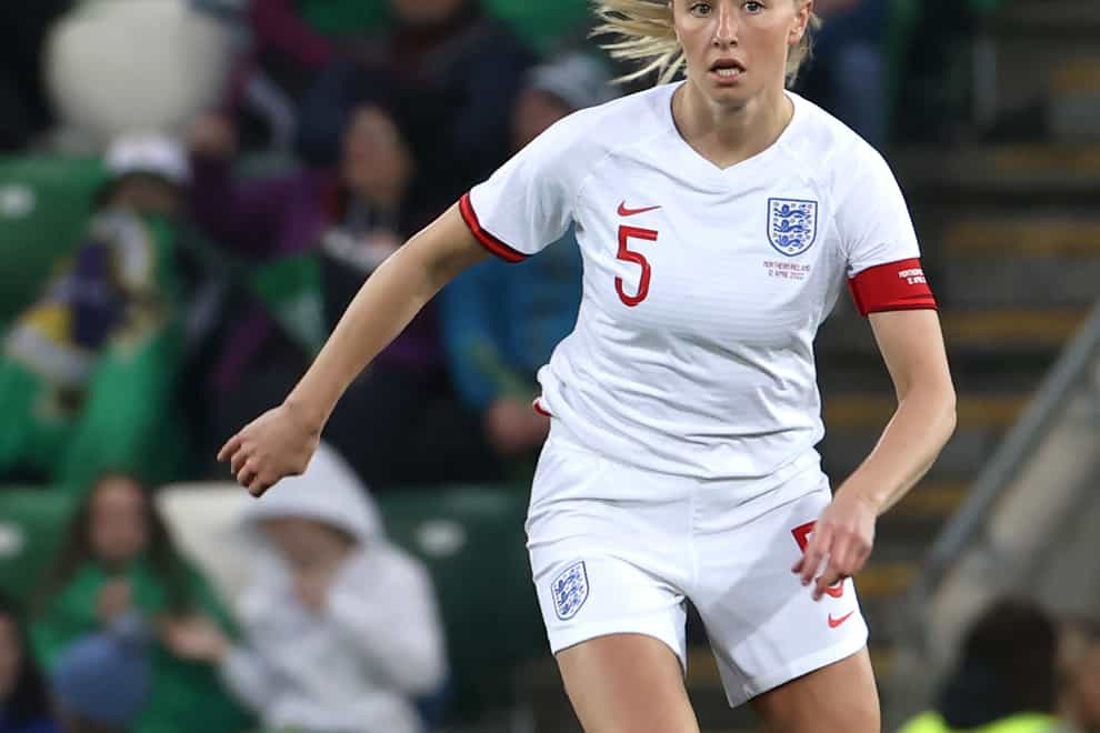 Leah Williamson was named England captain for this summer’s Euros in April (Liam McBurney/PA)