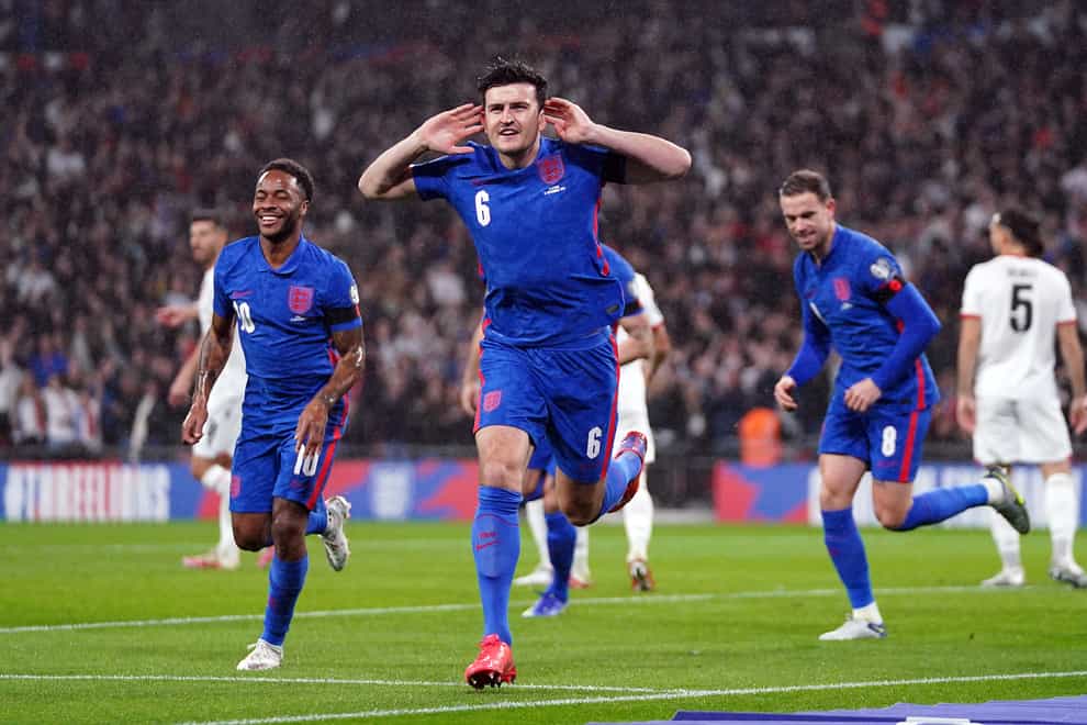 Harry Maguire was jeered by some England fans in March (John Walton/PA)