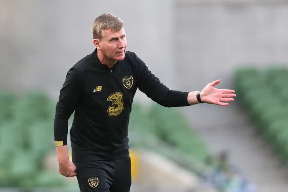 Stephen Kenny will not simply unleash his young speed merchants against Armenia (Niall Carson/PA)