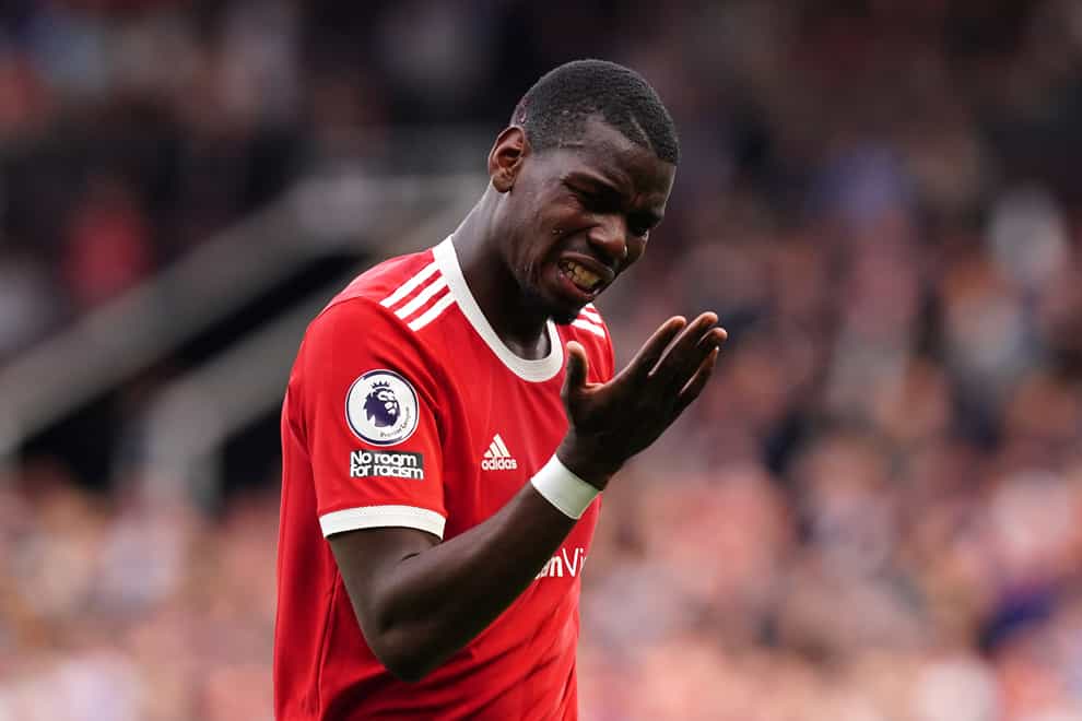 Paul Pogba is leaving Manchester United again (Martin Rickett/PA)