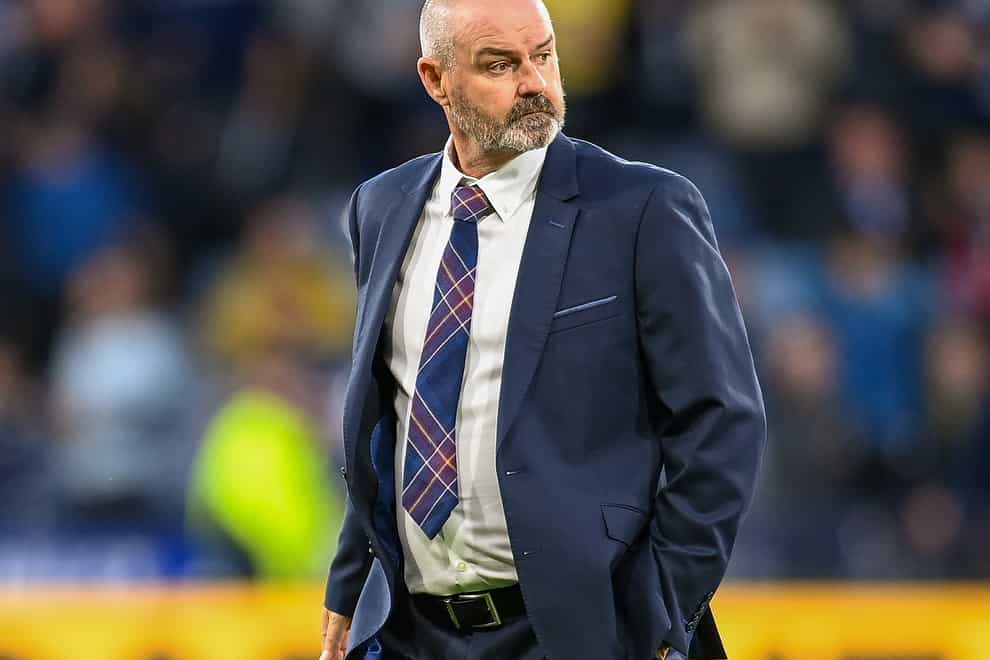 Scotland manager Steve Clarke said his side were suffering after their World Cup exit (Malcolm Mackenzie/PA)