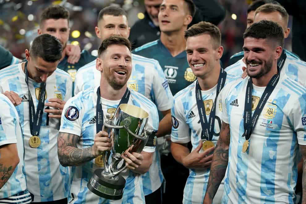 Lionel Messi hailed a “beautiful” night for Argentina (Zac Goodwin/PA)