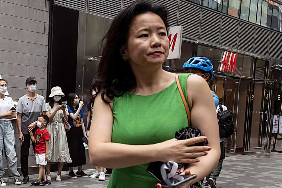 Cheng Lei, a Chinese-born Australian journalist (AP)