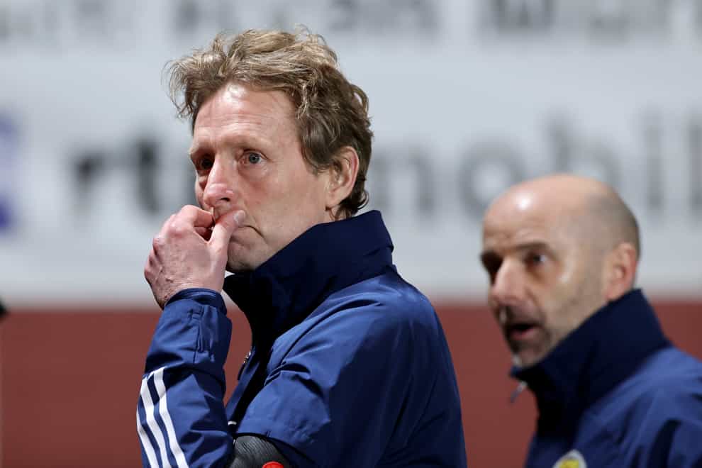Scotland Under-21 head coach Scot Gemmill believes the future is bright for the senior team (Steve Welsh/PA)