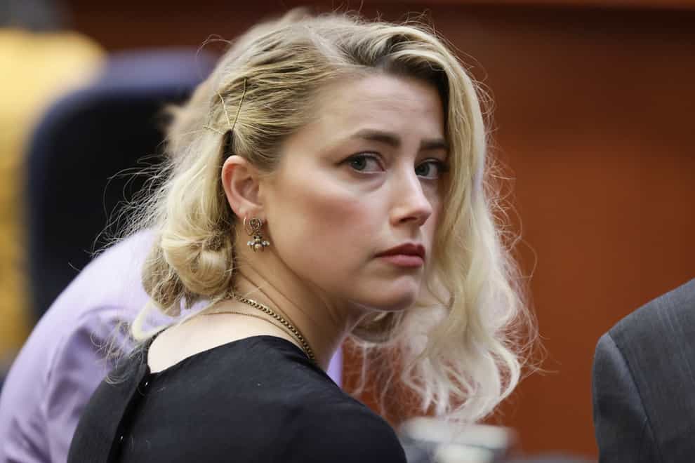 Amber Heard will ‘absolutely’ appeal decision in defamation case says her lawyer (Evelyn Hockstein/AP)