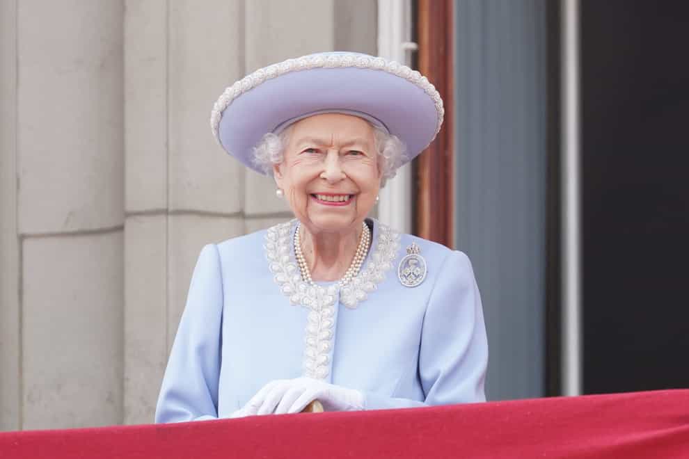 The Queen was present at the start of celebrations on Thursday (Jonathan Brady/PA)