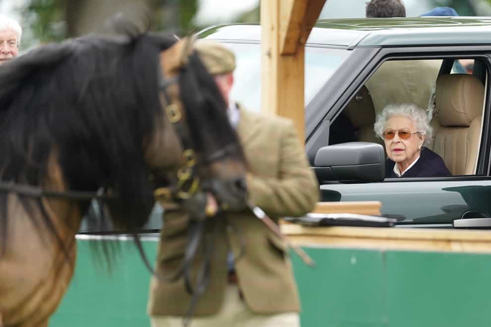 The Queen attended the Royal Windsor Horse Show in May (Steve Parsons/PA)