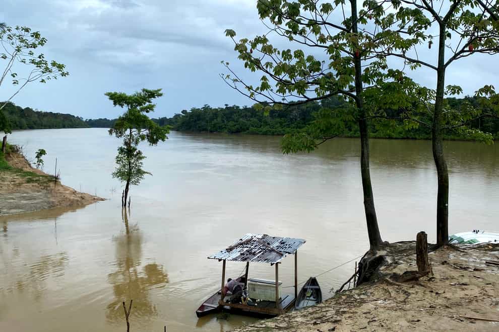 The Itaquai River runs through the Vale do Javari region in Amazonas state (Fabiano Maisonnave/AP)