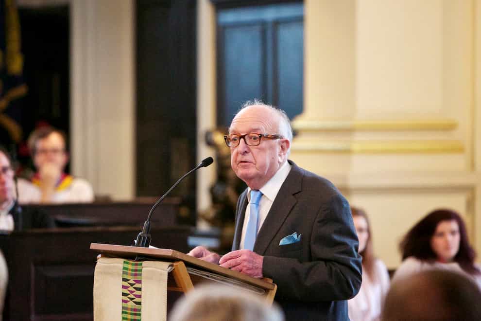 Former ITN CEO Sir David Nicholas has died aged 92 (Edmond Terakopian/ITN/PA)