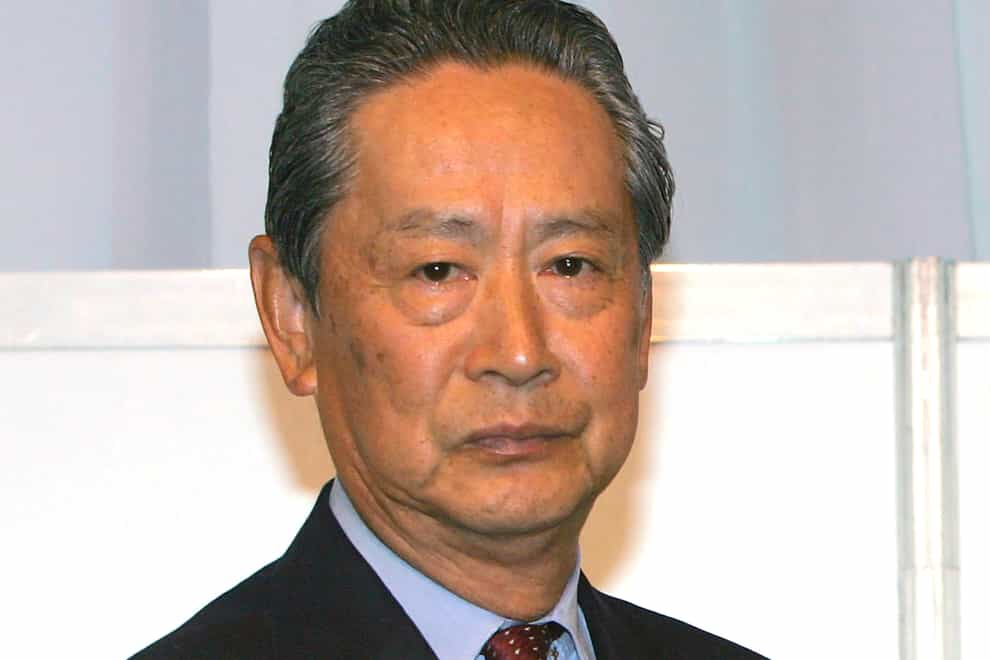 Nobuyuki Idei in 2005 (Shizuo Kambayashi/AP)