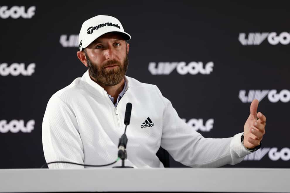 Dustin Johnson will be ineligible for the Ryder Cup after resigning from the PGA Tour (Steven Paston/PA)