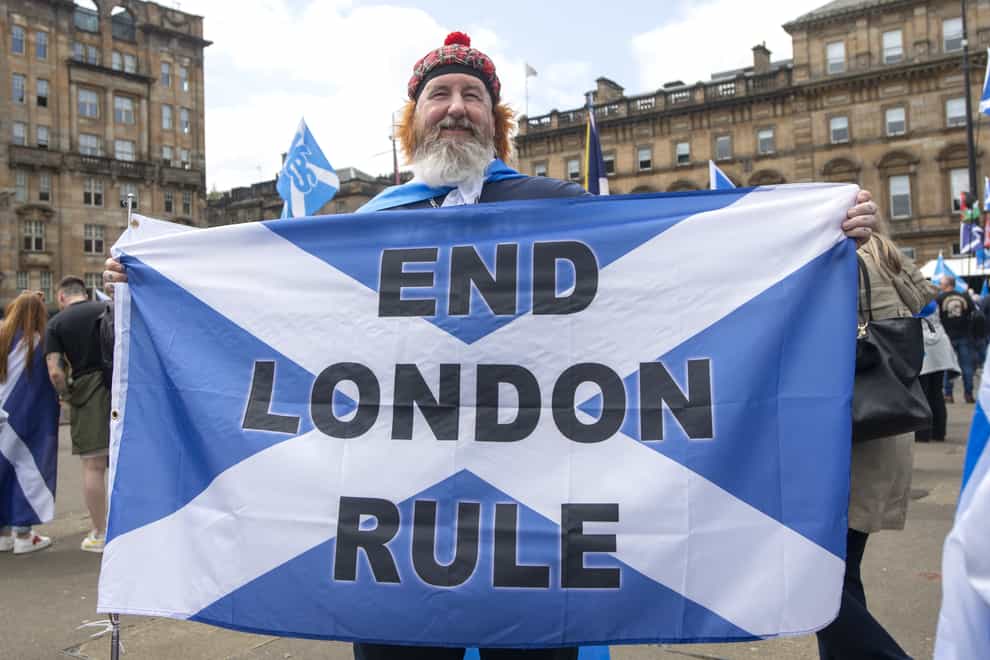 The Scottish Government has published some legal advice on the issue of a second independence referendum – but opponents claim this left key questions ‘unanswered’. (Lesley Martin/PA)