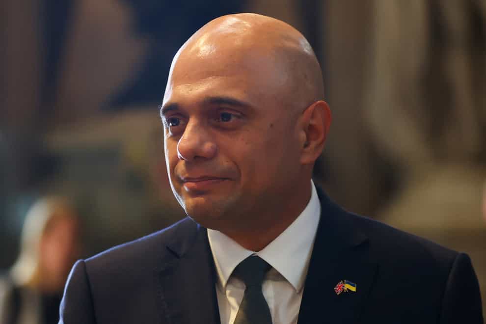 Health Secretary Sajid Javid said he will ‘look into’ reports that the word ‘women’ has been removed from the NHS web page about ovarian cancer (Hannah McKay/PA)