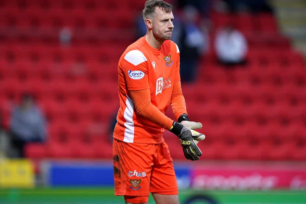 St Johnstone goalkeeper Elliot Parish has signed a new deal (Andrew Milligan/PA)