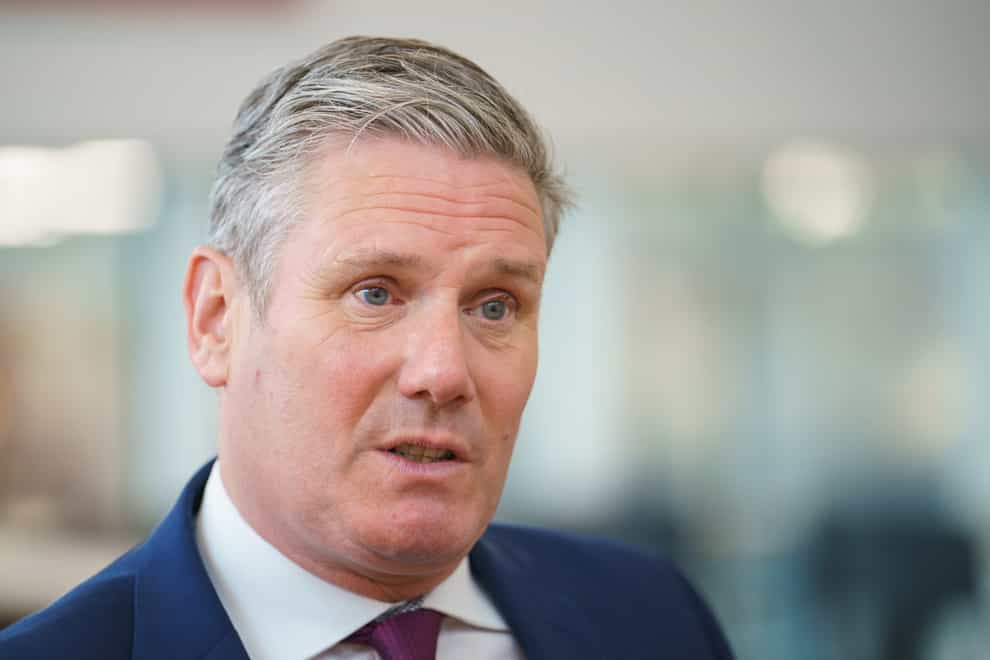 Labour Party leader Sir Keir Starmer will make his first visit to Ireland this week (Dominic Lipinski/PA)