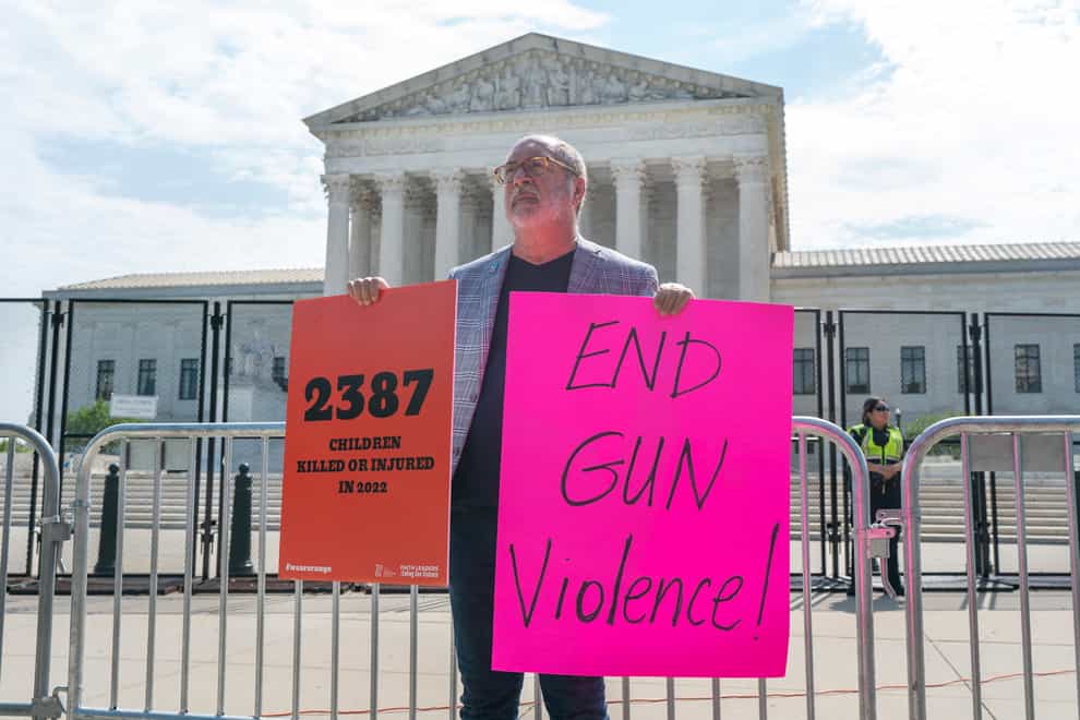 The United States House of Representatives has voted to set a minimum age of 21 for buying semi-automatic weapons in response to recent mass shootings, including in Buffalo and Uvalde (Jacquelyn Martin/AP)