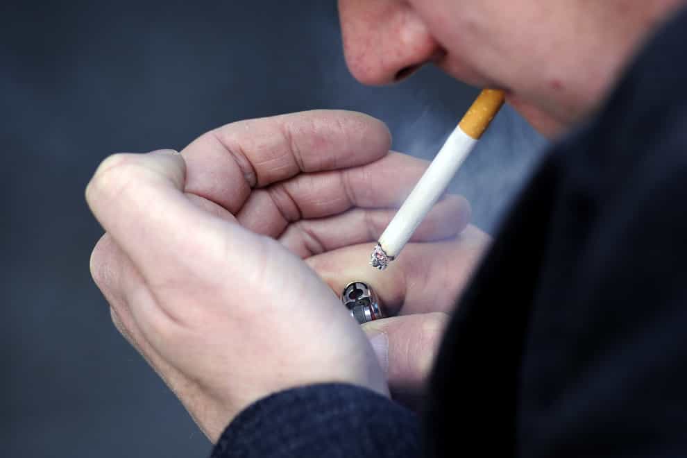 The minimum age for people to legally buy tobacco in England should be raised annually, a review has said (Jonathan Brady/PA)