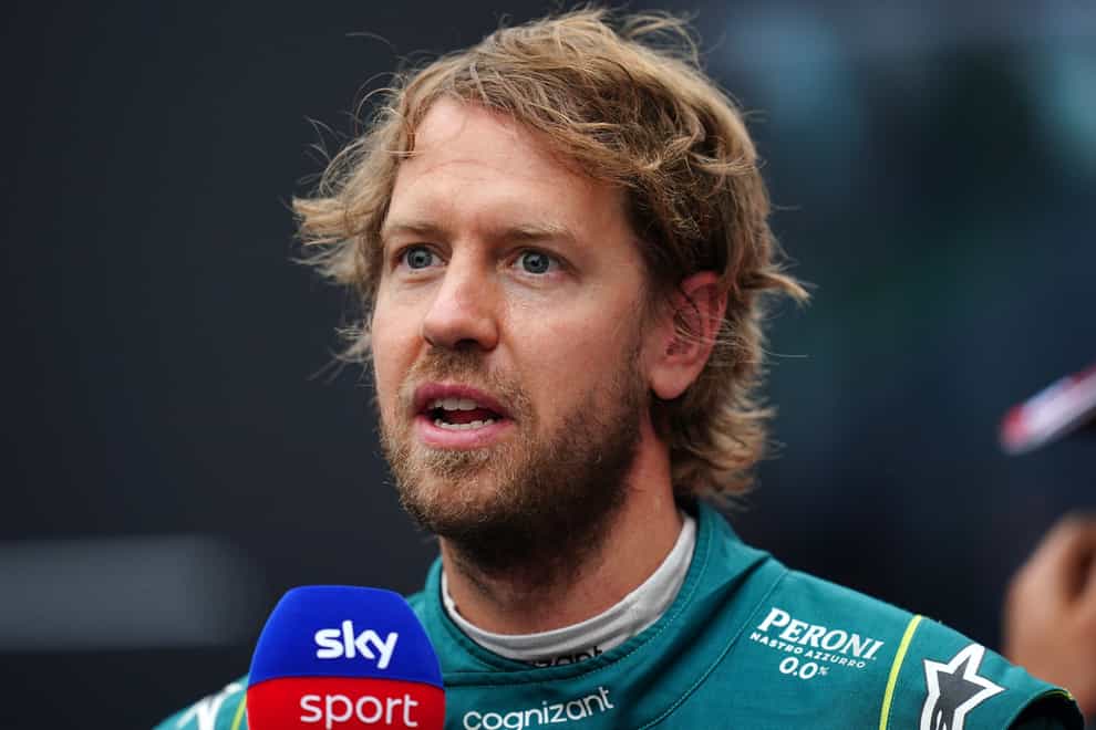 Sebastian Vettel has won four world championships (David Davies/PA)