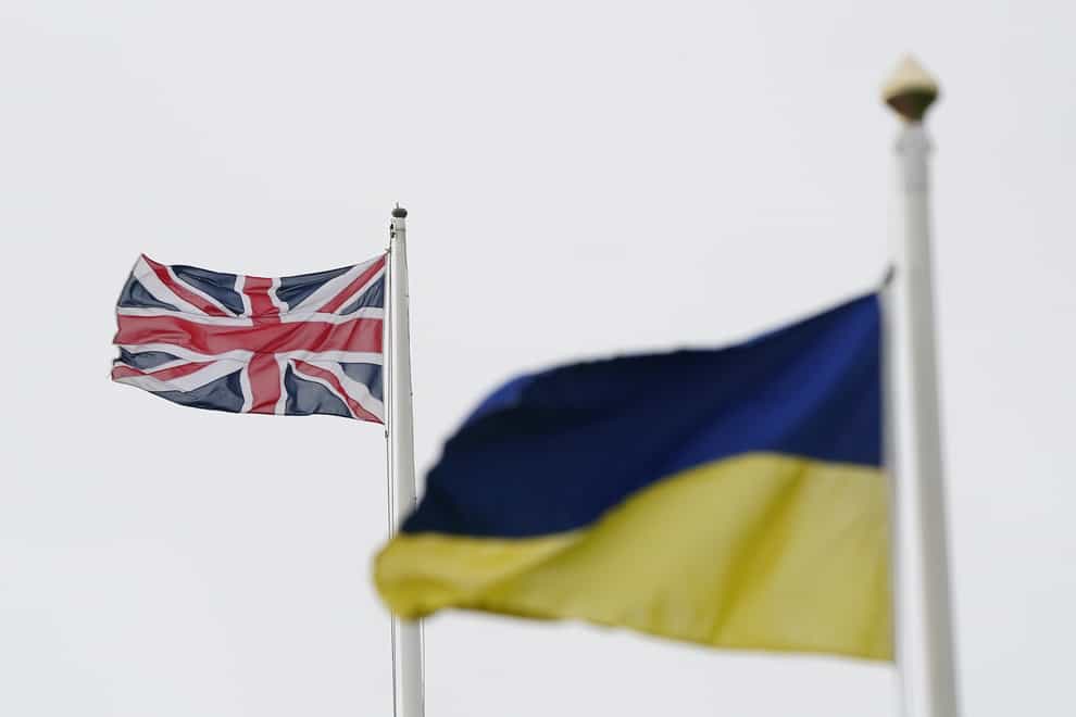 The two British men had been fighting in Ukraine (PA)