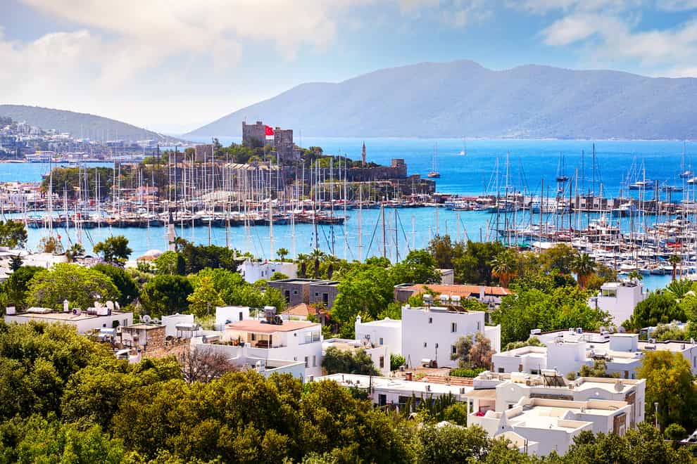 The British woman died in Bodrum (Alamy/PA)