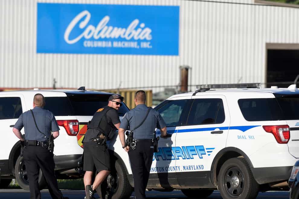 Three people were killed in the shooting in Smithsburg, Maryland (Steve Ruark/AP)