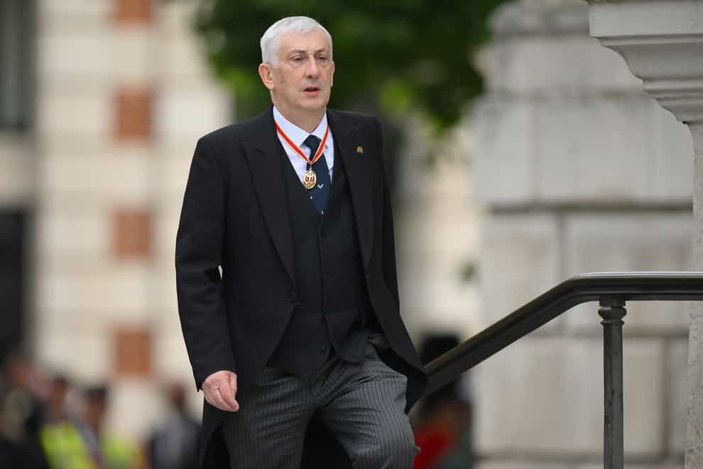 Speaker of the House of Commons, Sir Lindsay Hoyle (Daniel Leal/PA)