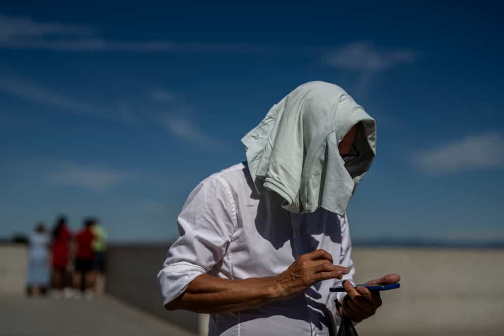 Temperatures are forecast to reach a high of 43C in Spain this week (Manu Fernandez/AP)