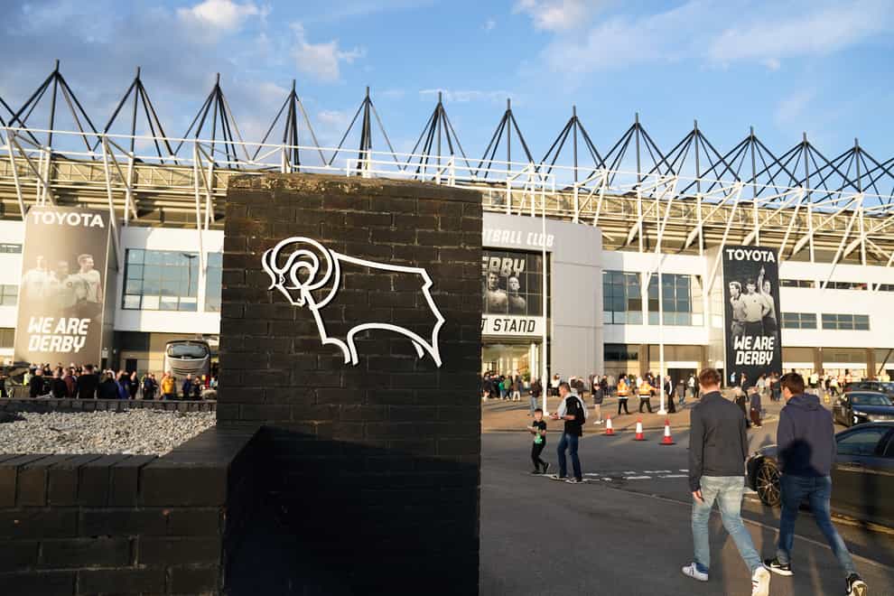 Concerns are growing over the failure to secure a takeover deal for Derby (Zac Goodwin/PA)