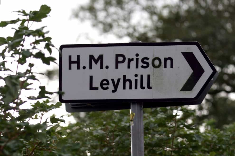 Two prisoners are on the run after escaping Leyhill Prison near Wotton-under-Edge, Gloucestershire, South West England (Anthony Devlin/PA)