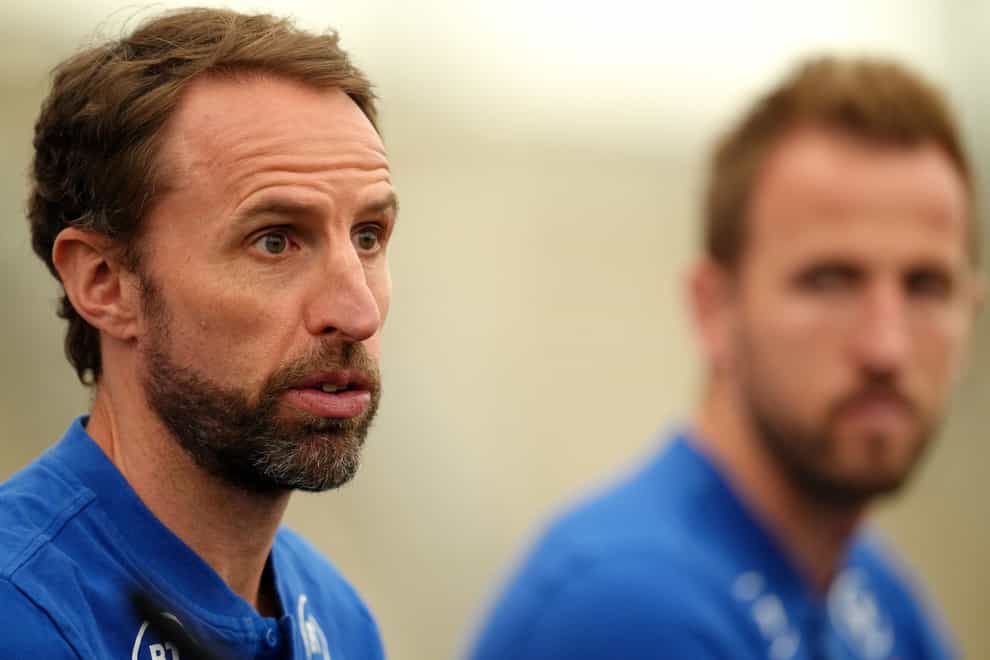 Gareth Southgate’s England side take on Hungary on Tuesday (Nick Potts/PA).