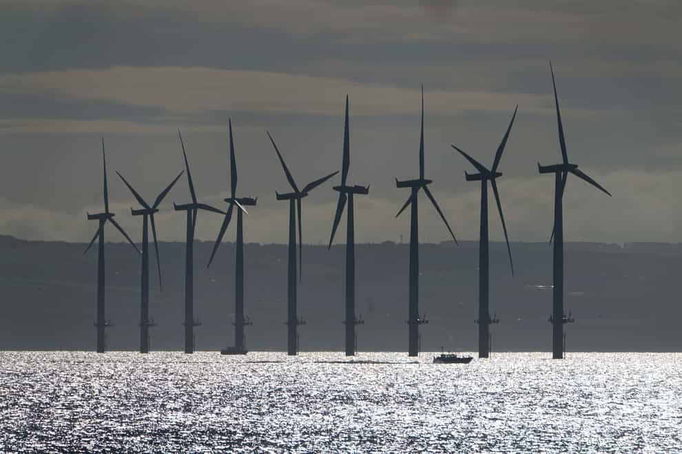 The study looked at the offshore wind sector (Owen Humphreys/PA)