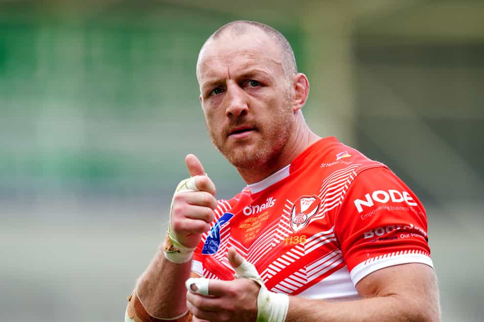 St Helens’ James Roby could yet be tempted by Shaun Wane’s World Cup plans (Martin Rickett/PA)