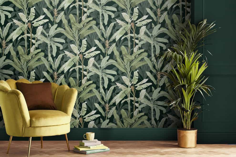 How to paste wallpaper like a pro (Graham & Brown/PA)