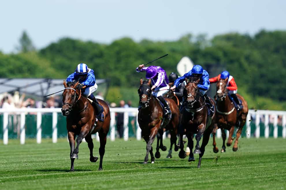 Baaeed (left) on his way to winning the Queen Anne at Royal Ascot (David Davies/PA)