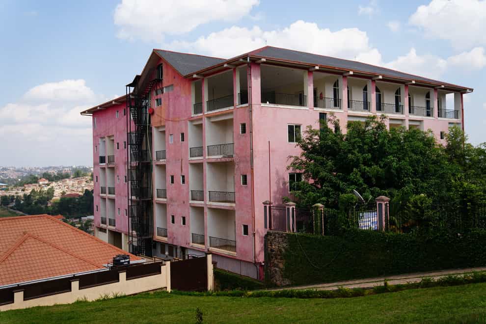 The Desir Resort Hotel in Kigali, Rwanda where it is believed migrants from the UK will be taken when they arrive in Rwanda (Victoria Jones/PA)